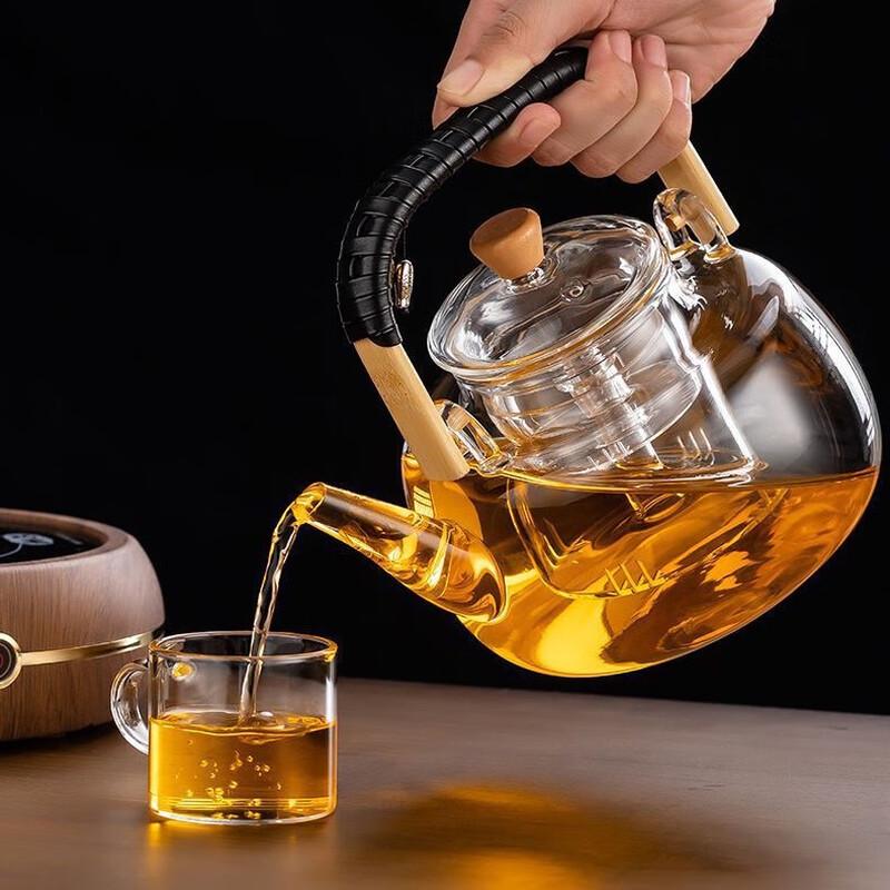 Shangqi Glass Multi-functional Health Tea Pot & Electric Ceramic Stove Set