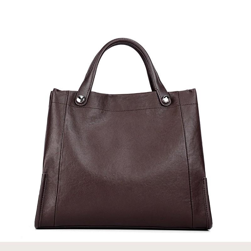 100% Genuine Leather Women's Handbag cowhide Fashi tote bag single shoulder bag large capacity crossbody bag for women