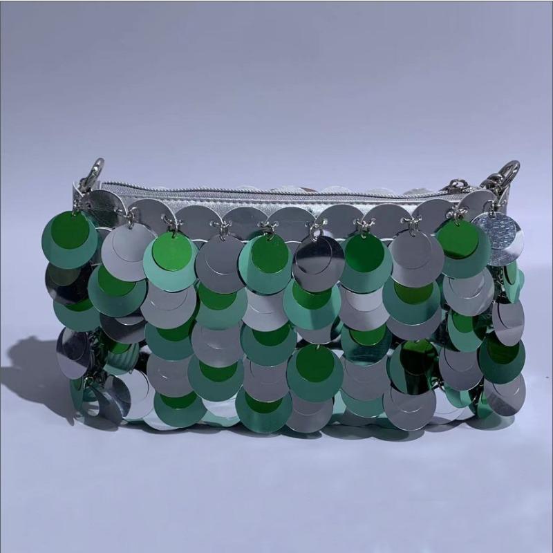 A High-end Clutch Bag for Women, A Chain Single-shoulder Crossbody Bag, A Sequined Handbag