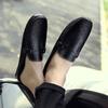 FashionSummer Mens Half Shoes For Men Casual Genuine Leather Loafers Moccasins Breathable Hollow Out Designers Slipon Lazy Slippers Man