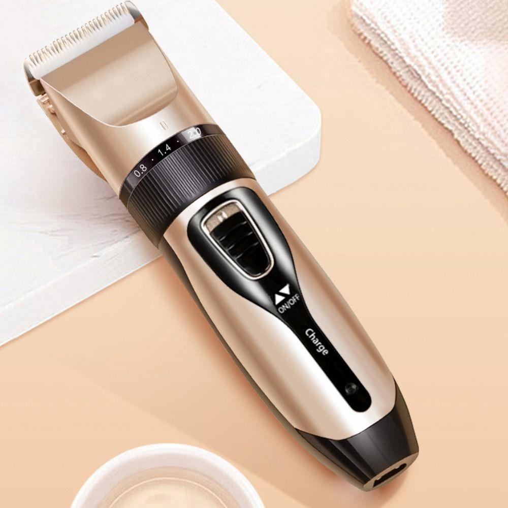 Long Battery Life Electric Hair Clipper USB Fast Charge Professional Clipper Set  Barber Use