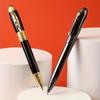 Luxusné kvalitné vyrezávané exkluzívne vzory 1,0 mm kovové high-end guľôčkové pero, kancelárske obchodné podpisové pero