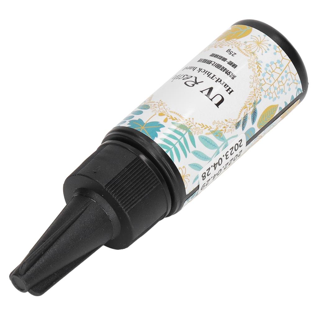 UV Resin Glue Transparent Hard Viscous UV Crystal Resin Epoxy DIY Hand Made Glue for Jewelry Making