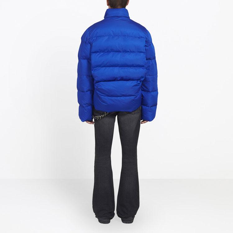 Balenciaga Puffer Jacket Winter Unisex Blue 556231TYD334210