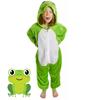 Children's pajamas frog onesie jumpsuit kigurumi children's disguise 122-128 Onesie children 001pcN frog - 122-128