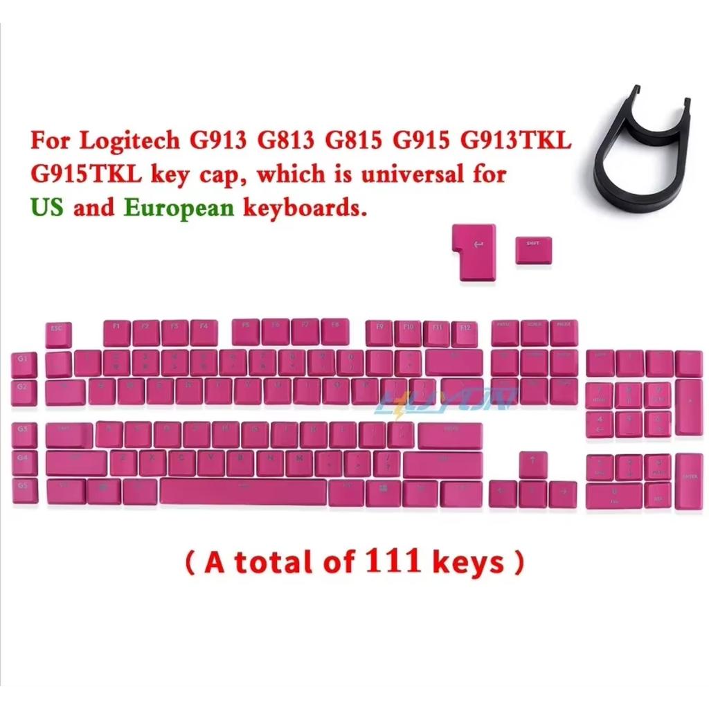Xiaomi For Logitech Mechanical Keyboard G915\G913 G815\G813\TKL Series Large Set of Backlit Replacement Keycaps Textured Non-Slip