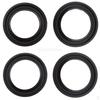 4 Pieces Audio Speaker Rubber Foam Speaker Edge Repair Accessories