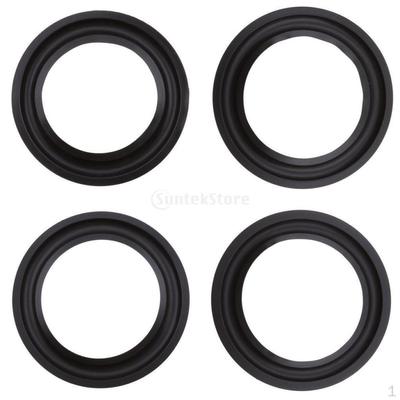 4 Pieces Audio Speaker Rubber Foam Speaker Edge Repair Accessories