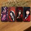 Kakegurui Yumeko Jabami Handyhülle Schwarzes Silikon Weich Für Samsung S25,S24,S21,S22,S23,S30,Ultra,S20,Plus,Fe,Lite