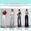 Casual Womens Wide Leg Pants With Cotton Blend For Fall Winter Streetwear