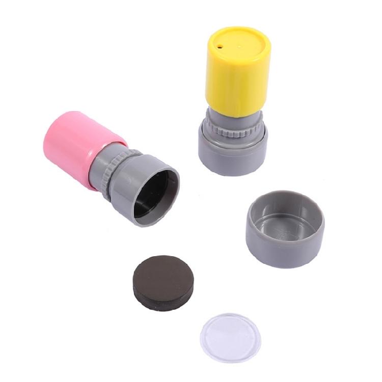 Refillable Teacher Reward Stamp Photosensitive Stamp for Education Classroom Good Behavior and Homework Grading
