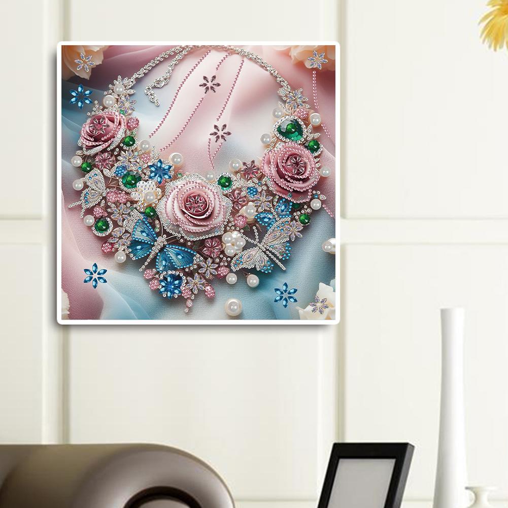 5D DIY Diamantmalerei Set Schmetterling Nachmittagstee Dekoration DIY Teilweise Speziell Geformte Bohrer Handgefertigt Diamant Mosaik Kunst Geschenk