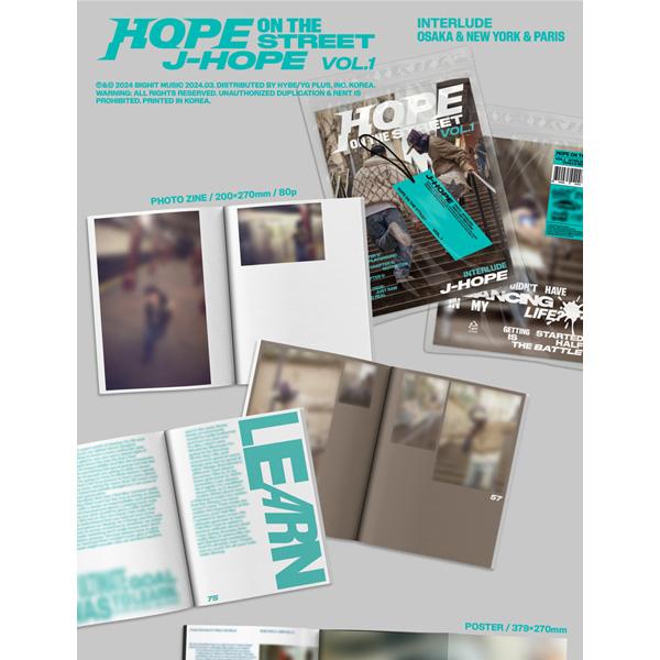 J-HOPE - HOPE ON THE STREET VOL.1 [Versiune aleatorie]