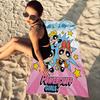 P-Powerpuff Anime G-Girls Badetuch Mikrofaser Weich Wasserabsorbierend Atmungsaktiv Für Mädchen Kinder Dekorative Cartoon Strandtuch