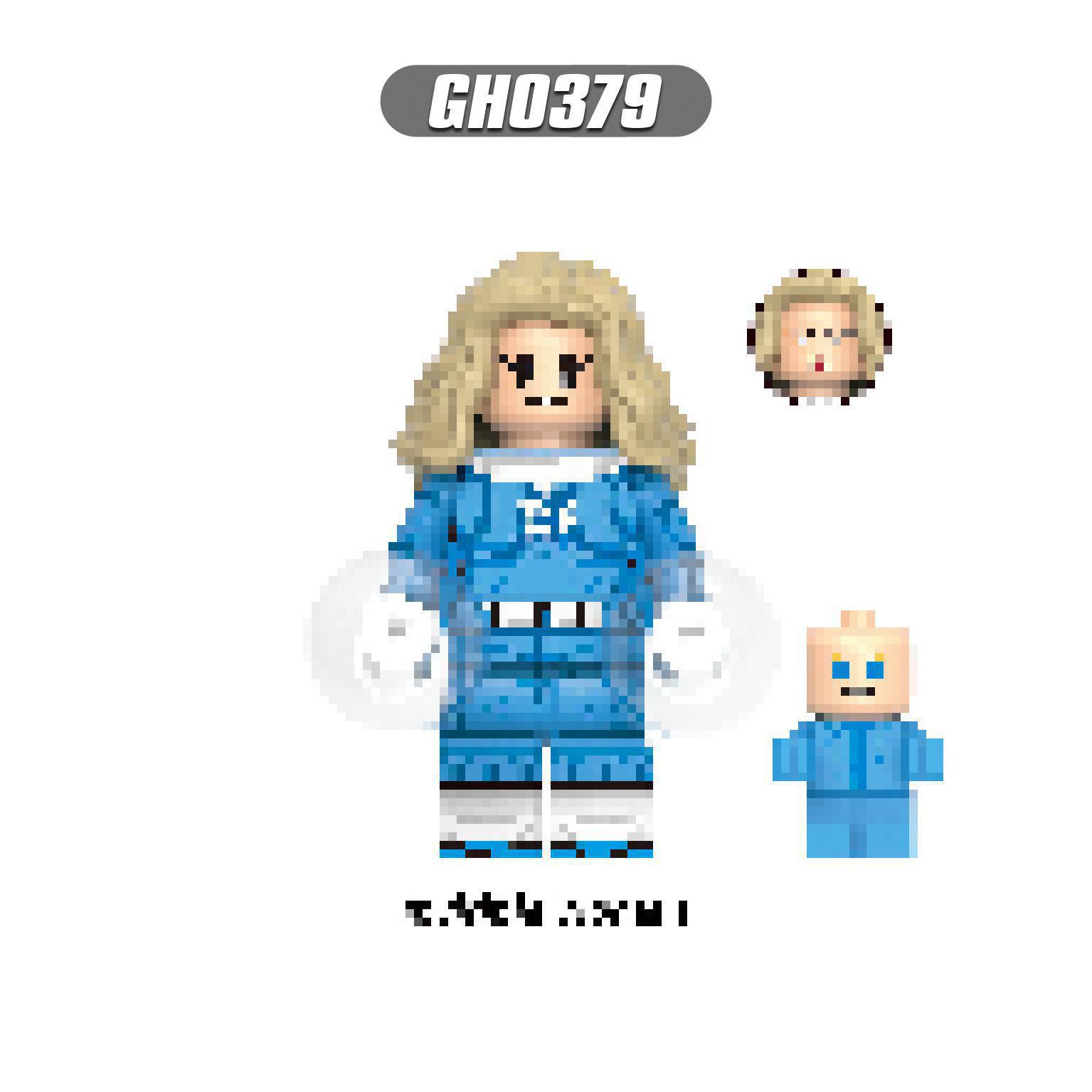Product Name: Superheroes Series Mr. Fantastic & Human Torch Building Block Figures