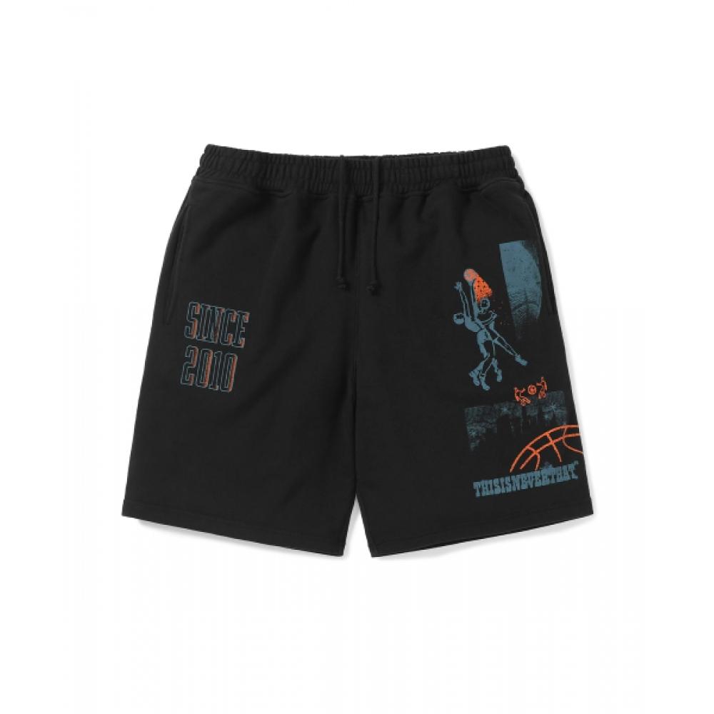 Thisisneverthat Basketball Sweatshort Black S