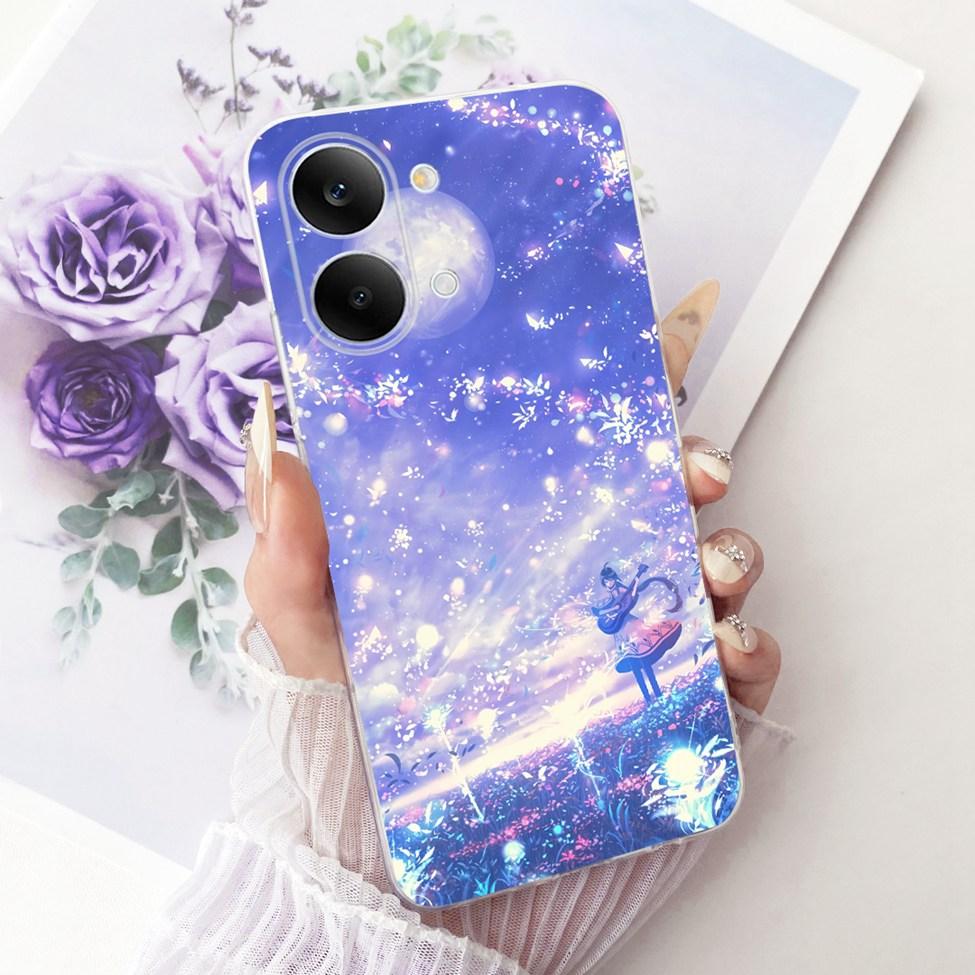 Case For Xiaomi Poco X8 Pro Max Cover Transparent Fashion Butterfly Cute Cat Cool Painted Soft Phone Casing 2602BPC18G