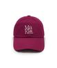 Mattengkim Matin Block Logo Ball Cap In Violet