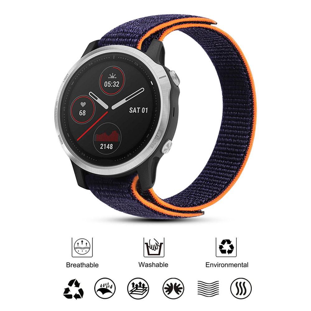 22mm 26mm QuickFit Nylon Loop Strap For Garmin Tactix 7 AMOLED Delta Bravo Band For Garmin Fenix 8 7X 6 PRO 5 Braided Watchbands