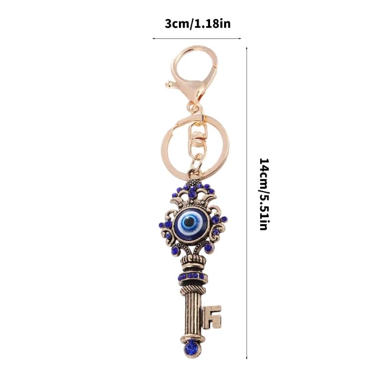 Skyddande symbol nyckelring modeaccessoar för nycklar väskor presenter