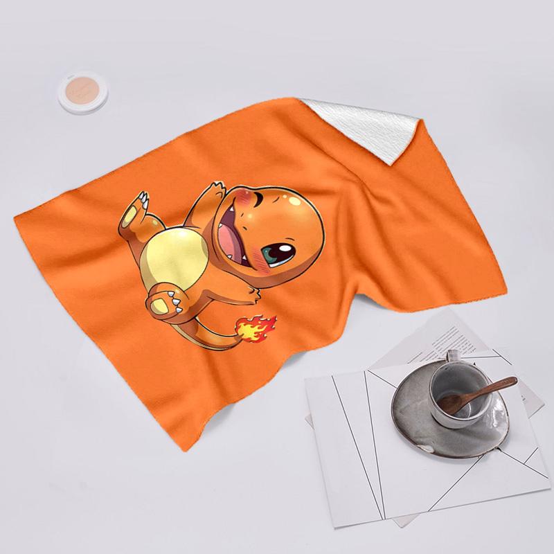 proof beach towel with Pokémon pattern - soft,absorbent,quick-drying,machine washable - perfect for swimming,camping,bathing