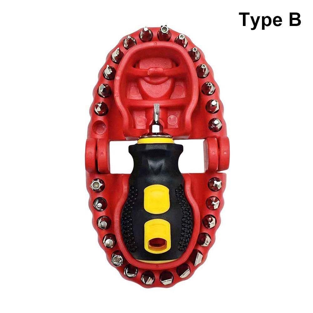 

30-in-1 Screwdriver Set Multi-Functional Combination Bit Repair Tool Kit Wrench Included High Hardness Screwdriver Kit