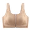 Shaping Bra Women's Lift Top Support Bra Women's Gathering Bra Anti-sagging Secondary Breasts Front Zipper Bra