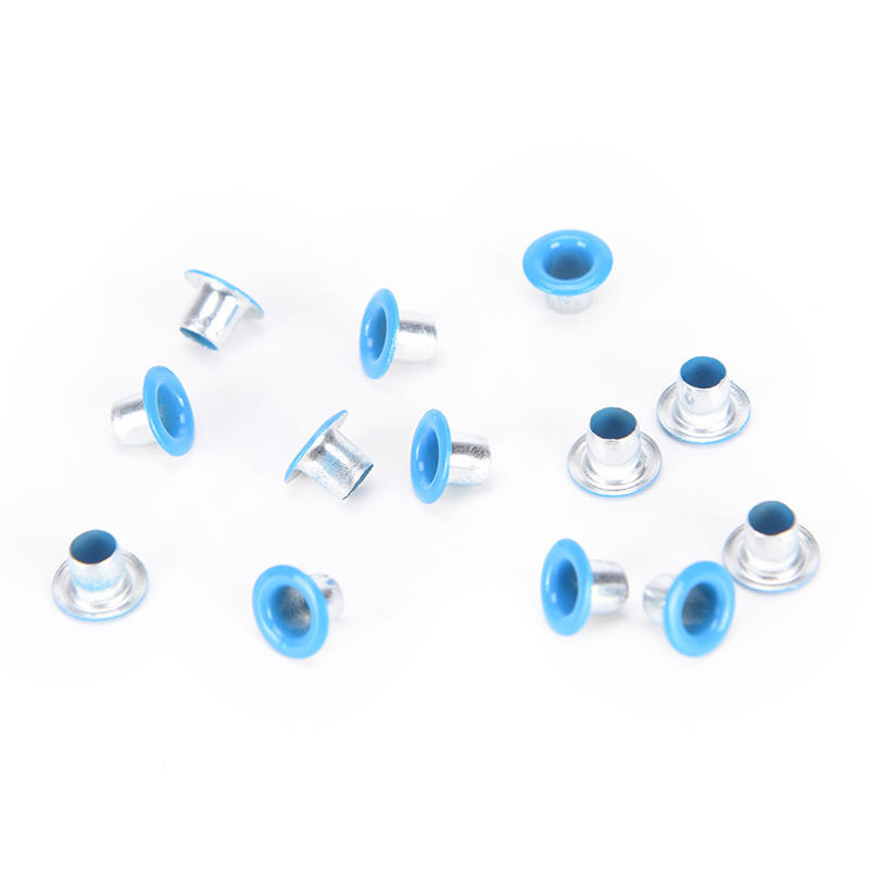 

100Pcs 3Mm Scrapbook Eyelet Random Mixed Color Metal Eyelets For Diy Clothes