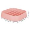 Food Grade Plastic   Shape Pet Slow Food Anti Choking Feeding Bowl Supplies with Bottom Anti-Skid Pad for Cats Dogs(Blue )