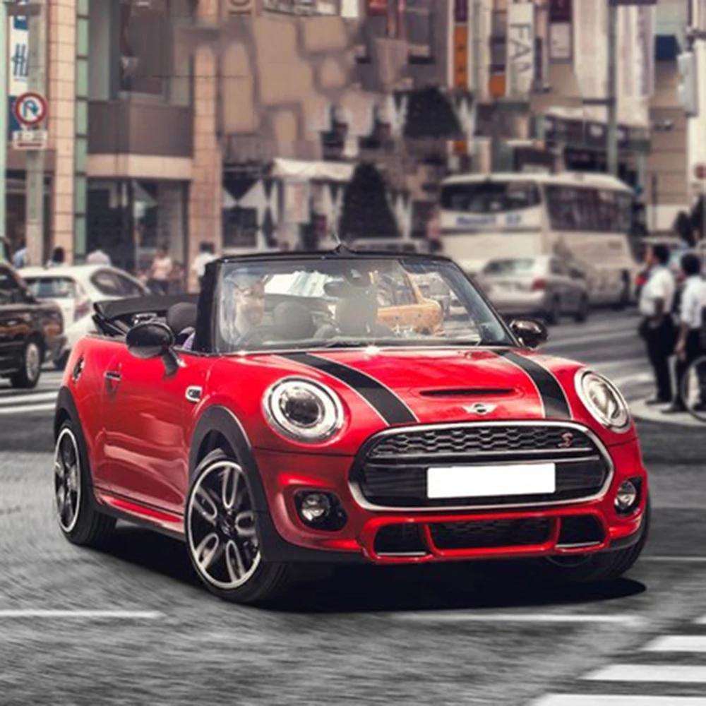 Autocollants et Décalcomanies Ligne de Rallye pour Capot Moteur de Voiture Style de Voiture Pour Mini Cooper S JCW One F54 F55 F56 F60 R55 R56 R60 R61 R50 R52 R53