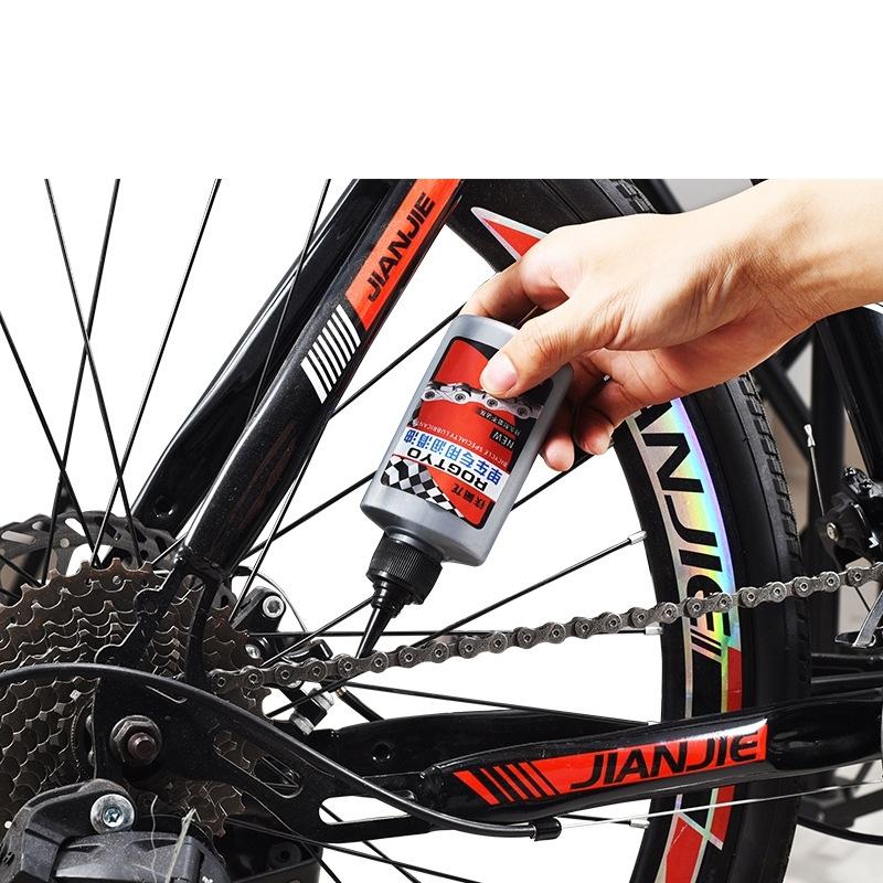 100ml Universal Fahrrad Spezialschmiermittel MTB Rennrad Mountainbike Dry Lube Kettenöl für Gabel Schwungrad Kette Fahrradzubehör