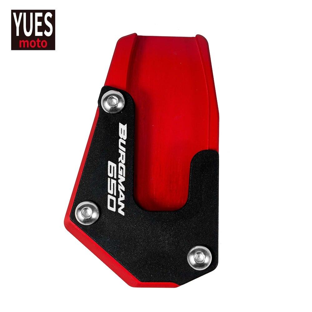Motorcycle Accessories Stand Extension Plate For Suzuki Burgman 650 Executive AN650 2013-2018