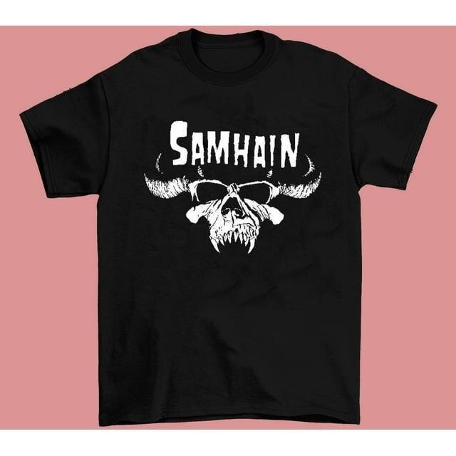 New Samhain Boys Band Tee Shirt Gift For Fans Black Unisex Unisex T-Shirt XXL