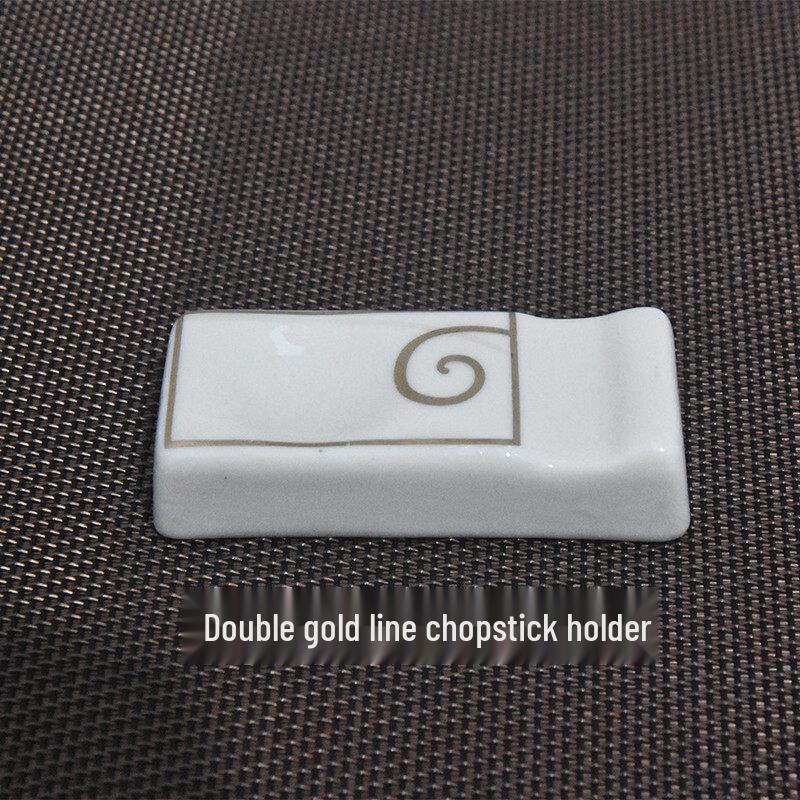 Elegant Ceramic Chopstick Rests (Pack of 10)