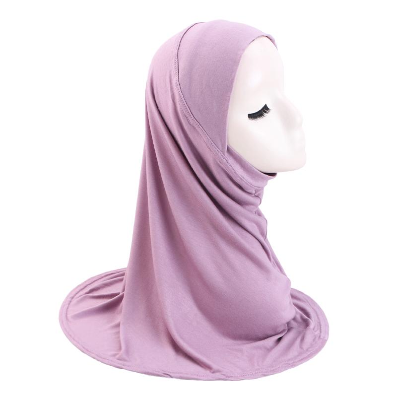 Modal cotton wrapped headscarf Muslim Hijab Shawls For Women Plain Scarf Summer Thin Headscarf Islamic Turban Headband One Size