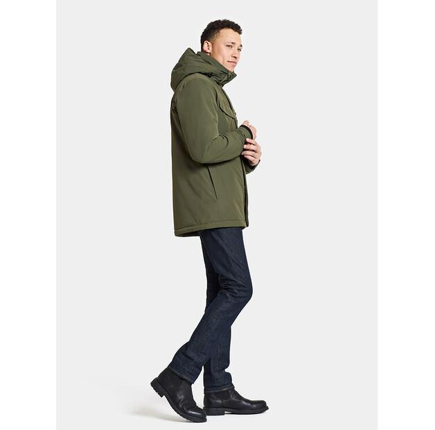 Winter Jacket Didriksons Stefan Usx Jkt 505041 Green Regular Fit