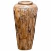 vidaXL Deko-Vase 40 X 80 Cm Massivholz Teak