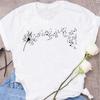 Music Enthusiasts Womens TShirt Series Creative Musical Note Clef Graphic Tees Fashionable ShortSleeve Tops For Daily Wear