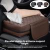 Car Armrest Tissue Boxes Armrest Pad Arm Rest Protection Cushion Cover With Side Storage Pocket Car Interior Accessories