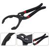 10/12 Inch Car Adjustable Oil Filter Wrench Removal Tools Filter Element Wrench Adjustable Hand Disassembly And Assembly Tools