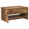 Coffee Table Reclaimed Wood 80 x 50.5 x 41.5 cm Engineered Wood
