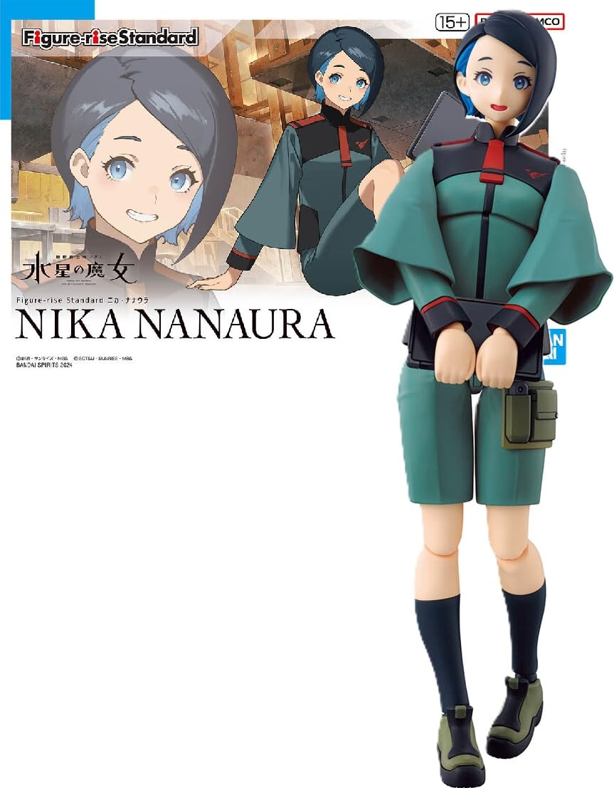 Figure-rise Standard Nika Nanaura, Witch of Mercury, Figure-rise Standard Pre-colored Plastic Model