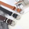 Imitation Leather Women Belt Adjustable Length Pin Buckle Waistband Dress Shirt Tops Belt Fashion Accessories