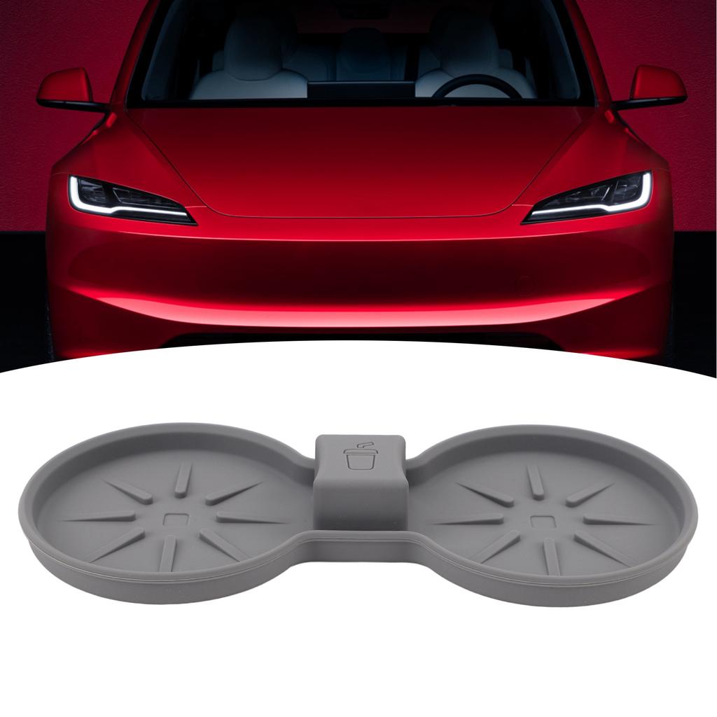 Mittelkonsolen-Getränkehalter-Einsatzmatte Anti-Rutsch Wasserdicht Temperaturbeständig Getränkehalter-Polstermatte für Fahrzeug