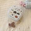 Korean Cute Cartoon Puppy Wireless Earphone Case for AirPods Pro 3 2 Headset Protective Cover For AirPods 4 3 2 1 With Pendant