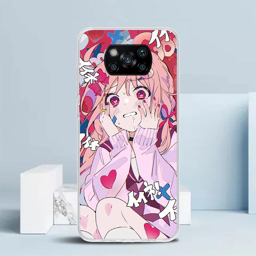 

Cute Anime Girl INS Phone Case For Xiaomi Poco F7 Ultra X5 X6 X7 Pro M7 Redmi 15C 15 13C 13 12C 12 10C 10 10A 9 9C 9A 9T Cover P Redmi 10