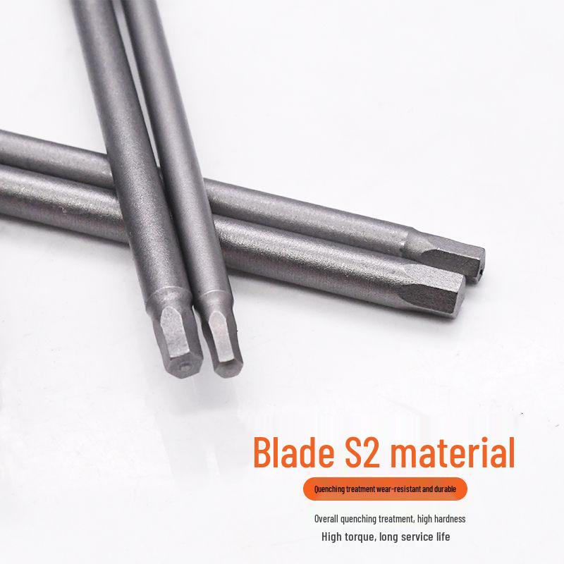 Extended Air Screwdriver S2: Strong Magnetic Hex, Pneumatic & Electric Screwdriver Bit