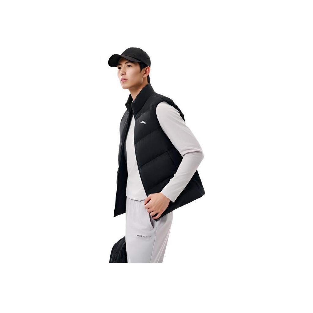 Anta Training Series Down Vest Men Vests Basic-Black 952547918-2