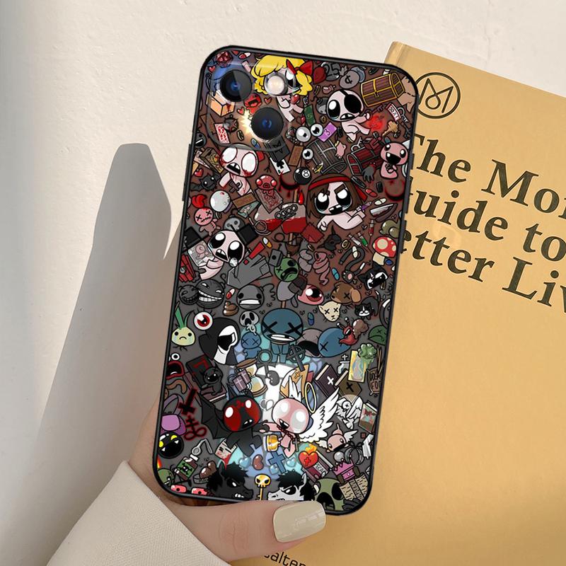 The Binding Of Isaac Phone Case For iPhone 16 15 14 Pro Max Plus 12 11 13 Pro Max 12 Mini 13 Mini Cover