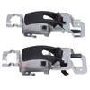 2pcs Interior Door Handle Left Right 15926295 Alloy Replacement for Chevrolet Equinox 2005‑2009